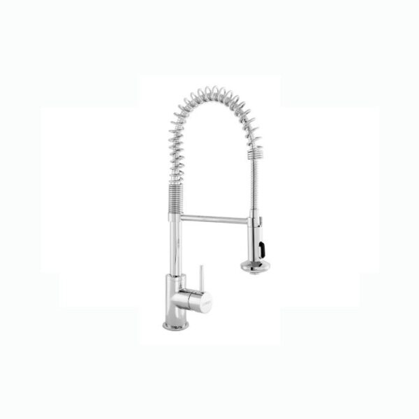 MONOMANDO URREA P/FREGADERO NARIZ FLEXIBLE CROMO