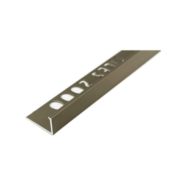 PERFIL L ALUMINIO TILES 12MM X 2.5M COBRE MATE