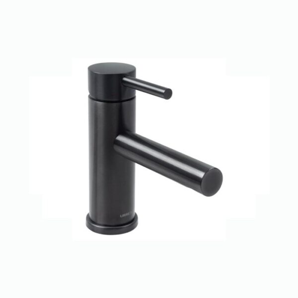 MONOMANDO URREA P/LAVABO CORTO INOX NEGRO