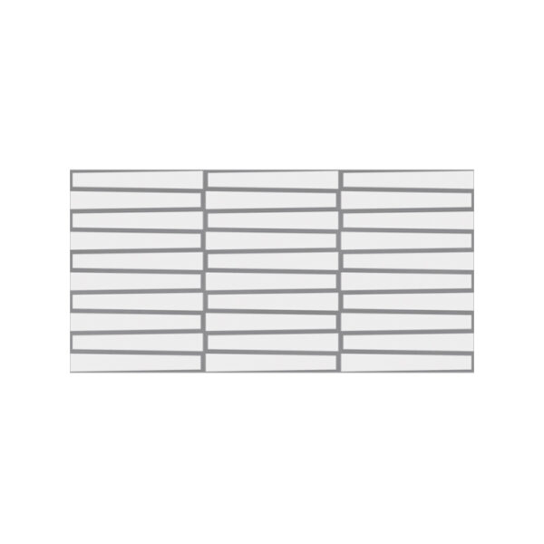 MOSAICO TILES 30X60 HEDGE BIANCO [0.90 M2] CAJA