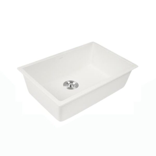 FREGADERO URREA TINA SENCILLA SUBMONTAR BLANCO 68X45X20