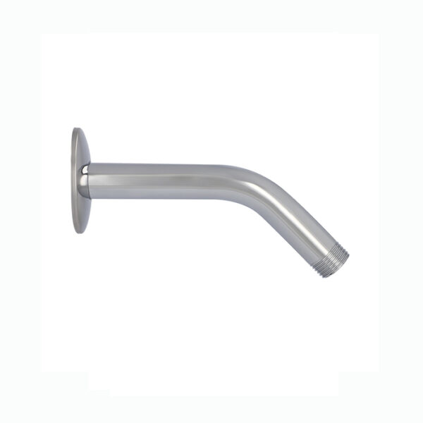 BRAZO Y CHAPETON DICA A PARED REDONDO 14.8 CM ACERO INOXIDABLE