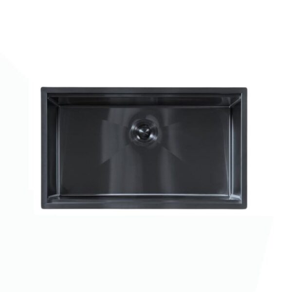 FREGADERO URREA TINA SENCILLA SUBMONTAR GRIS 76.2X48.26 CM