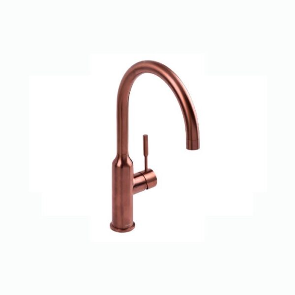 MONOMANDO URREA P/FREGADERO SENCILLO INOX BRONCE